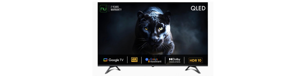 Television: Nu 164 cm (65 inch)  Rs.54149 to Rs.56999